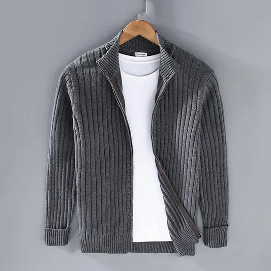 Xiros Trui | Heren Casual Rits Trui