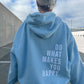 Saar Trui | Oversized Hoodie met Tekst