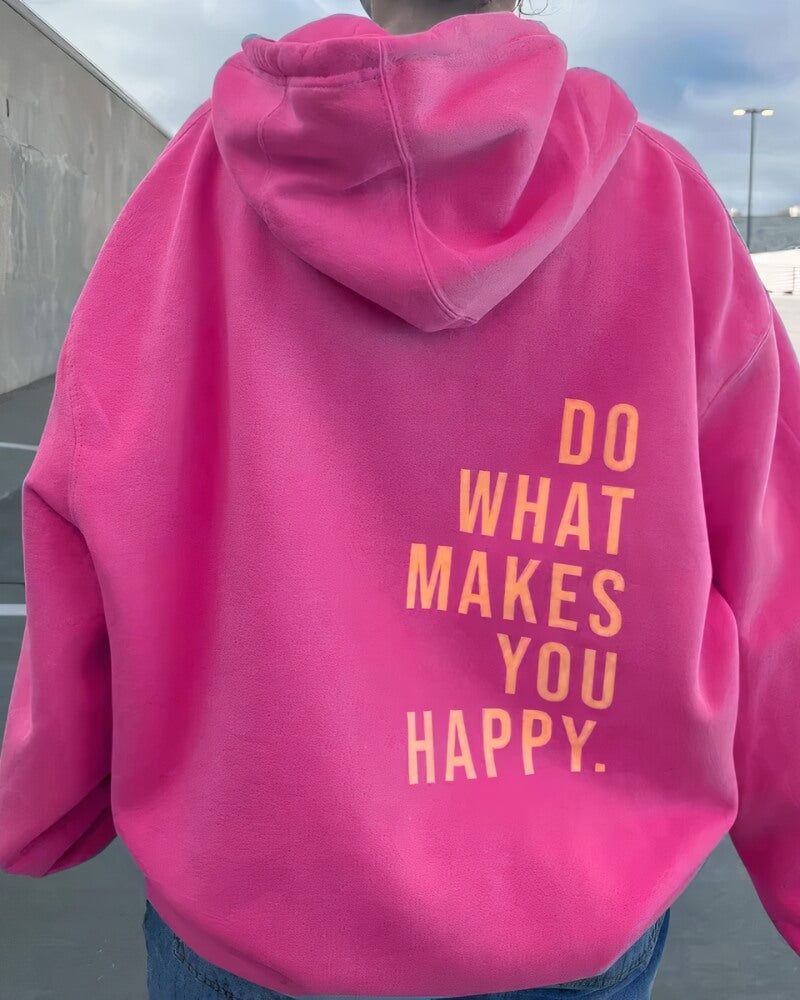 Saar Trui | Oversized Hoodie met Tekst