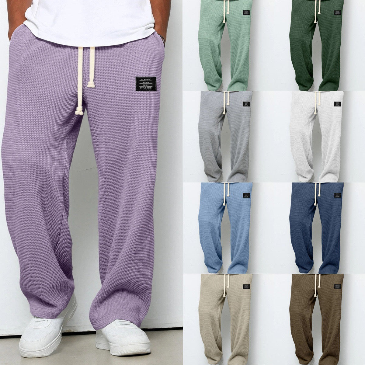 Heren Relaxed Comfort Broek Montarello