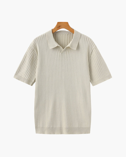 Heren Gebreide Polo Montarello