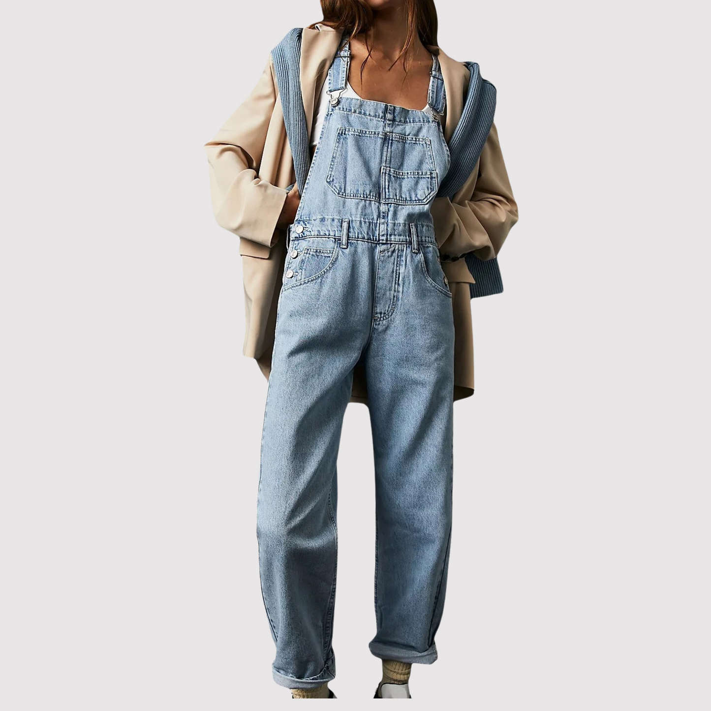 Dames Denim Tuinbroek Montarello
