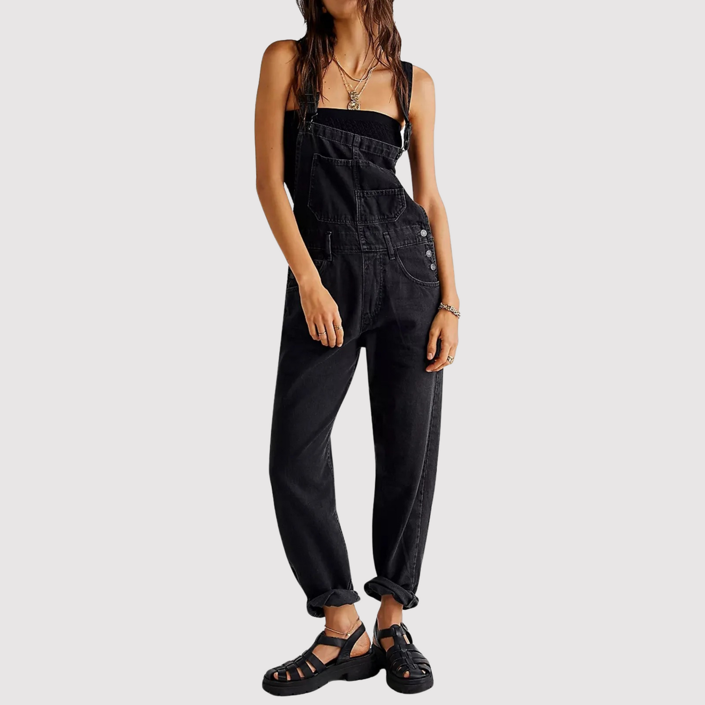 Dames Denim Tuinbroek Montarello