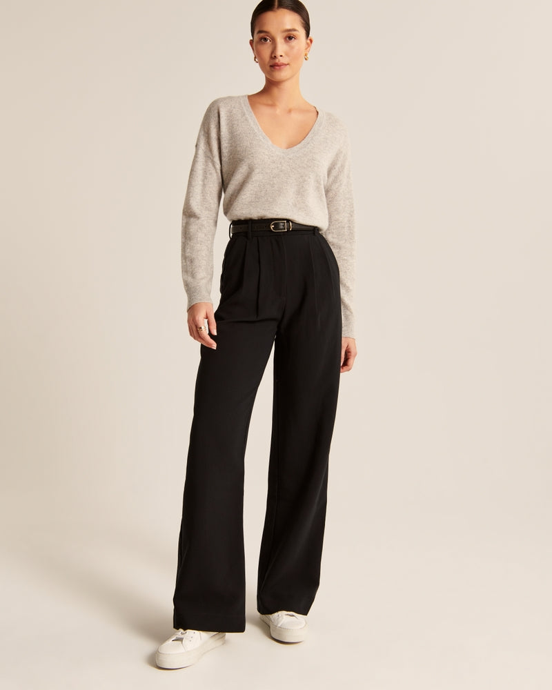 Shanna Broek | Pantalon Broek met Rechte Pijpen