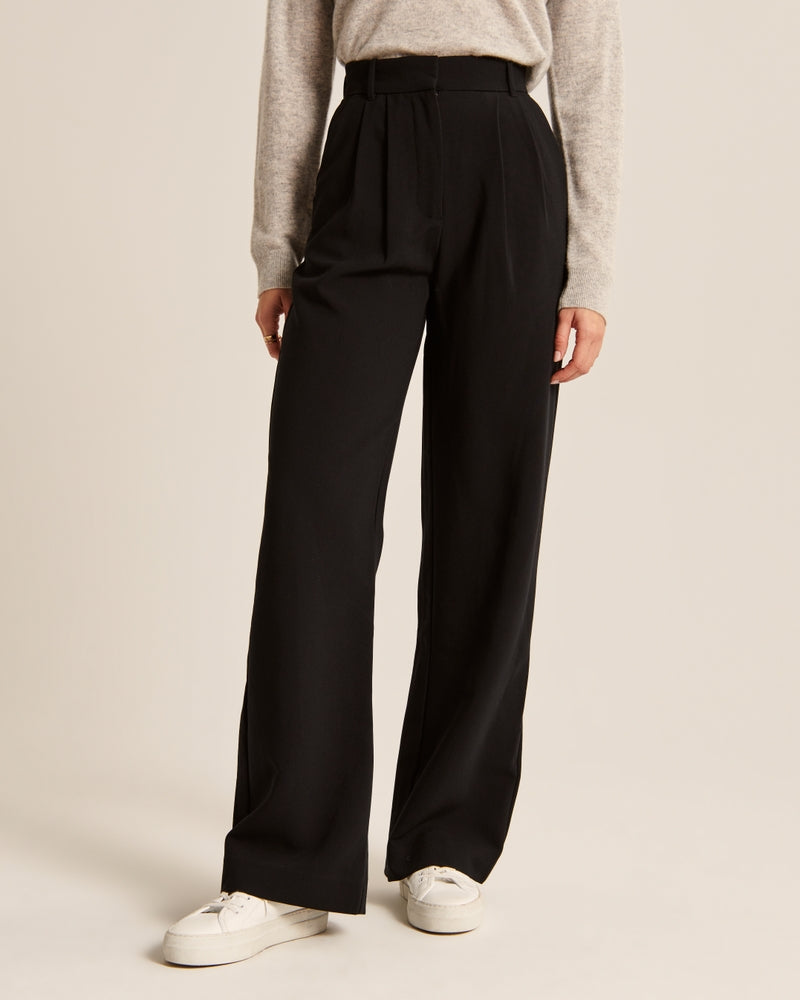 Shanna Broek | Pantalon Broek met Rechte Pijpen