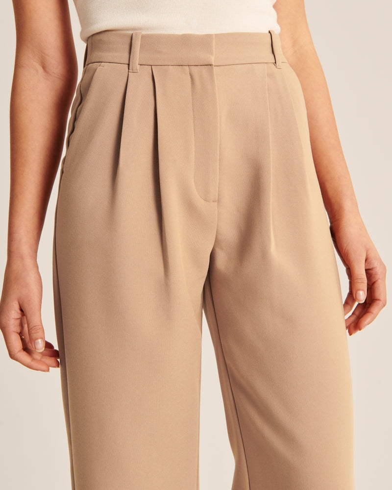 Shanna Broek | Pantalon Broek met Rechte Pijpen
