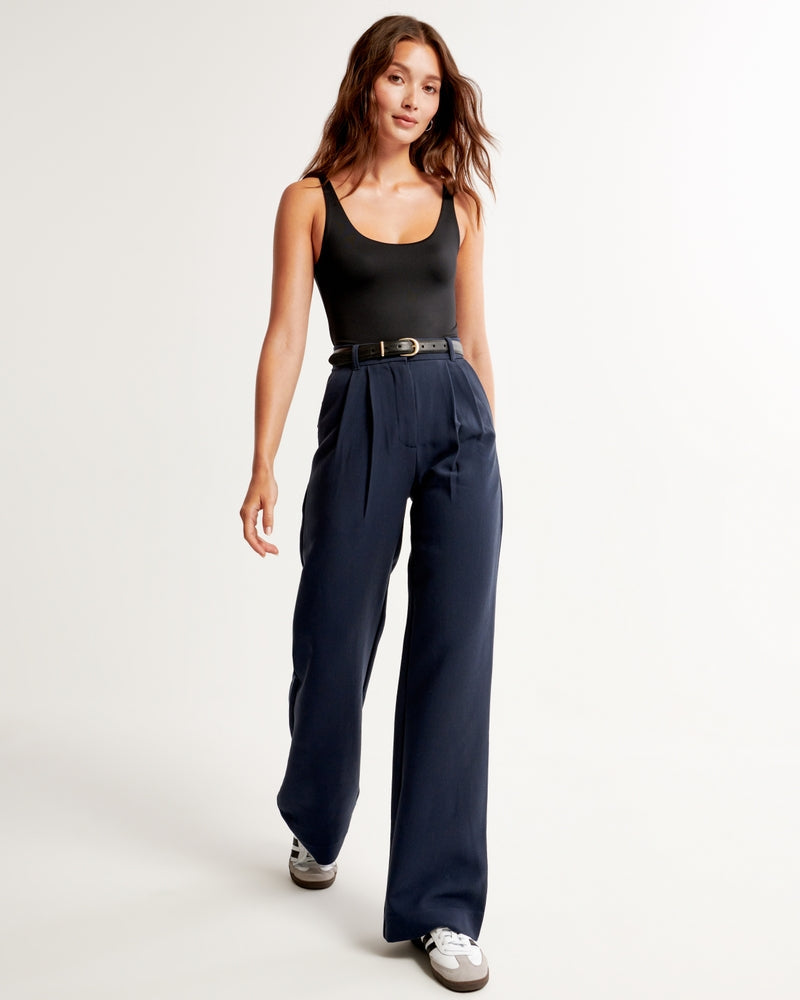 Shanna Broek | Pantalon Broek met Rechte Pijpen