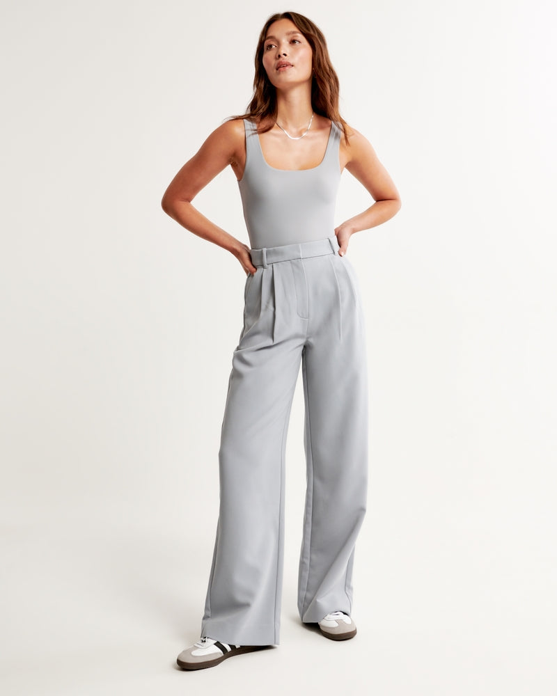 Shanna Broek | Pantalon Broek met Rechte Pijpen