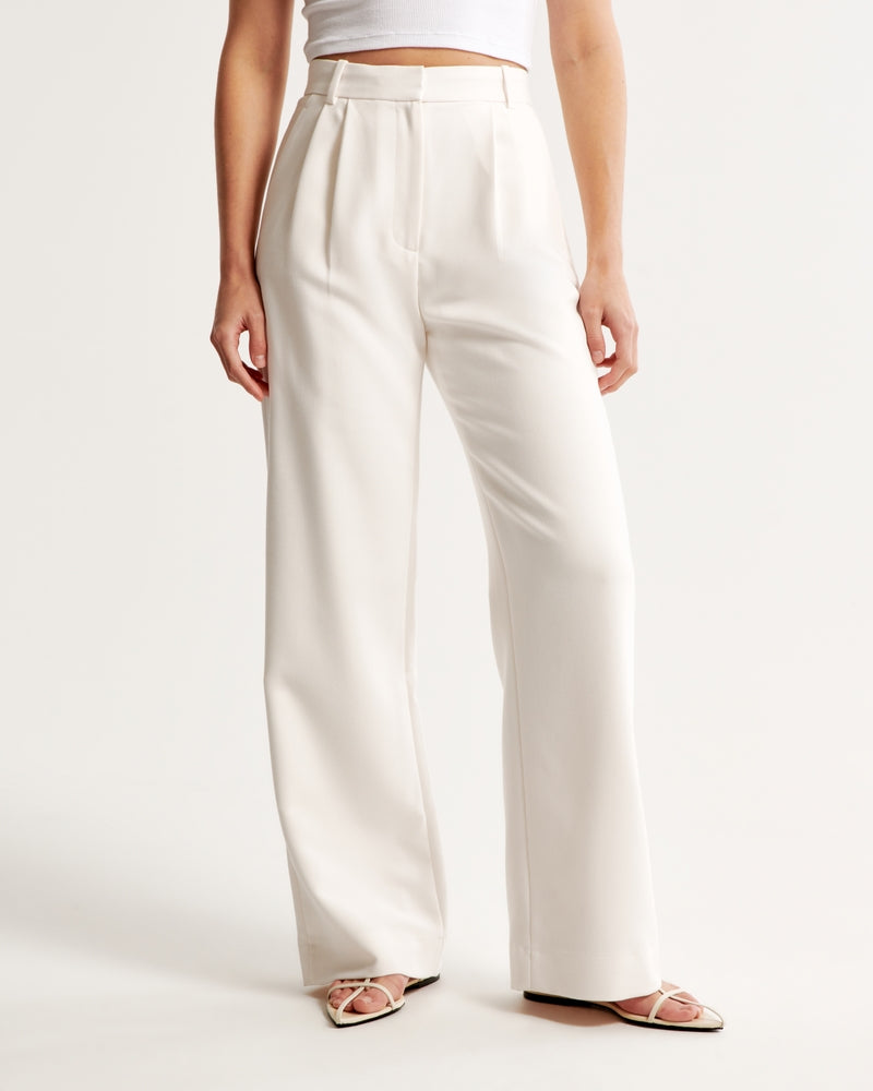 Shanna Broek | Pantalon Broek met Rechte Pijpen