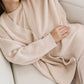 Valeria Vest | Dames Herfst Oversized Vest met Knopen en Geribbelde Textuur