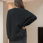 Valeria Vest | Dames Herfst Oversized Vest met Knopen en Geribbelde Textuur