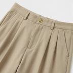 Heren Double Pleated Tailored Broek Montarello