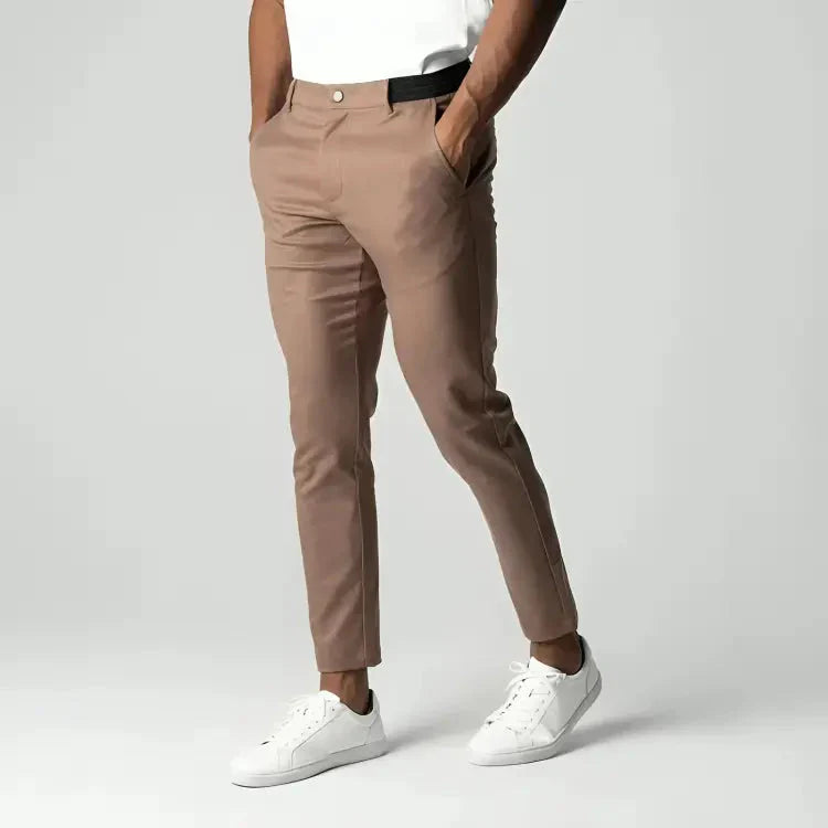 Lennox Chinos | Heren Slim Fit Stretch Chinos