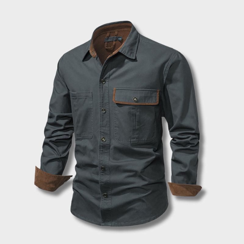 Heren Klassiek Casual Overhemd Montarello