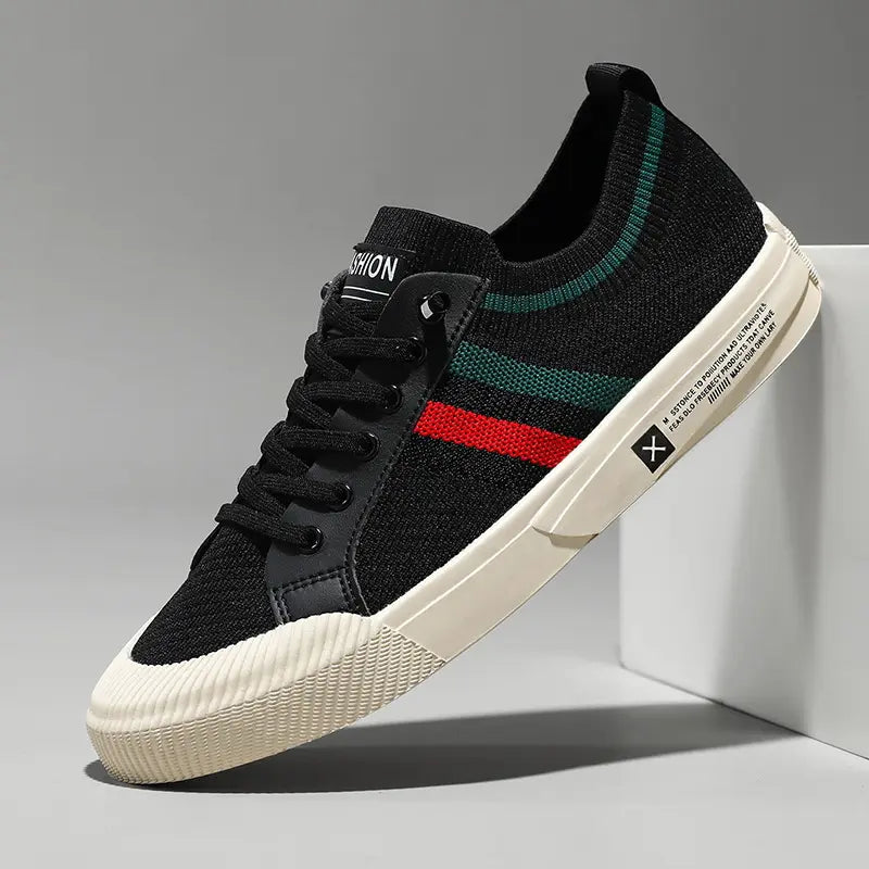 Heren Retro Sneakers met Strepen