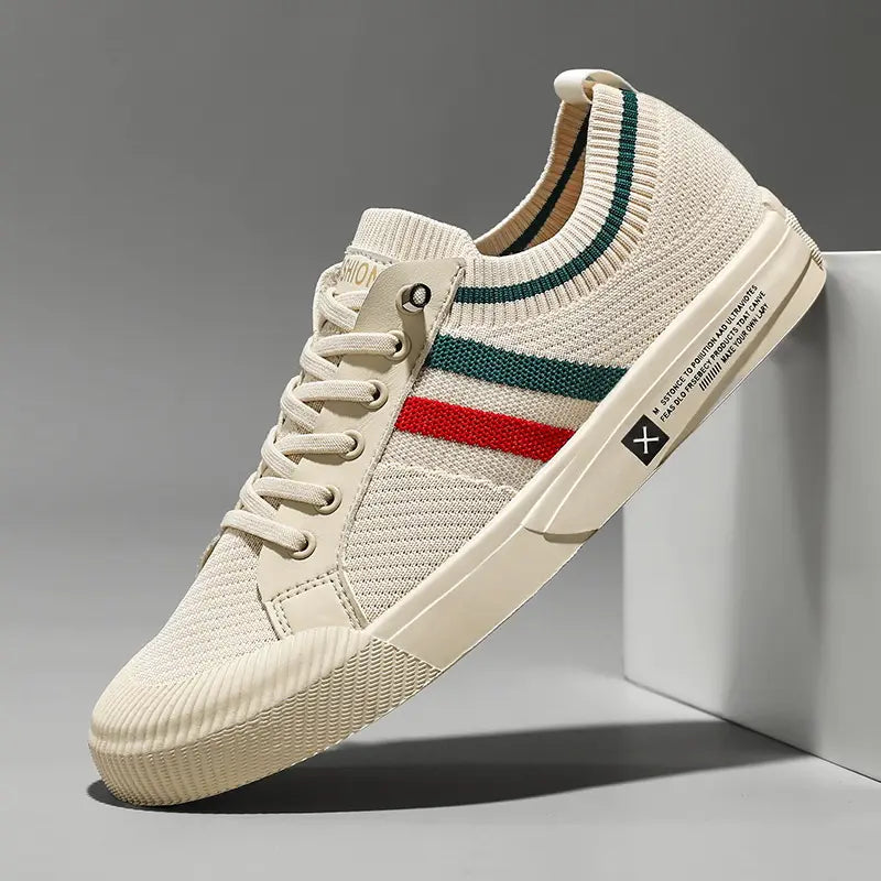 Heren Retro Sneakers met Strepen