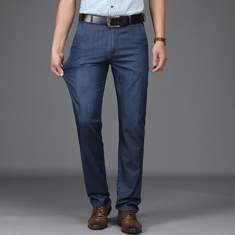 Heren Smart Broek Forenzen Stijl