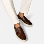 Heren Loafers met Gesp Detail
