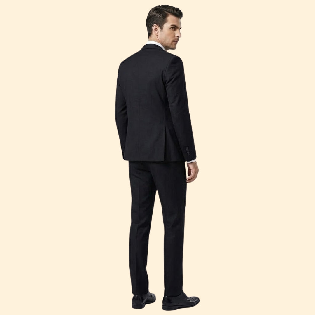 Heren Drie Delig Trouwpak Slim Fit