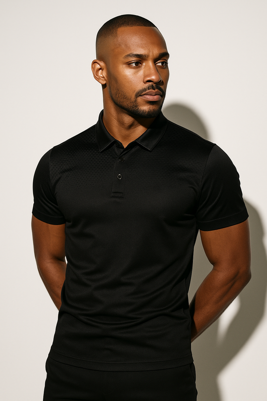 Heren Sport Polo met Gradiënt Design Montarello