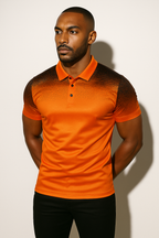 Heren Sport Polo met Gradiënt Design Montarello