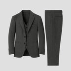 Heren Herringbone Trouwpak Slim Fit