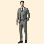 Heren Drie Delig Trouwpak Slim Fit