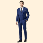 Heren Drie Delig Trouwpak Slim Fit