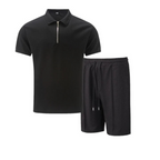 Heren Polo en Shorts Set Zomerstijl