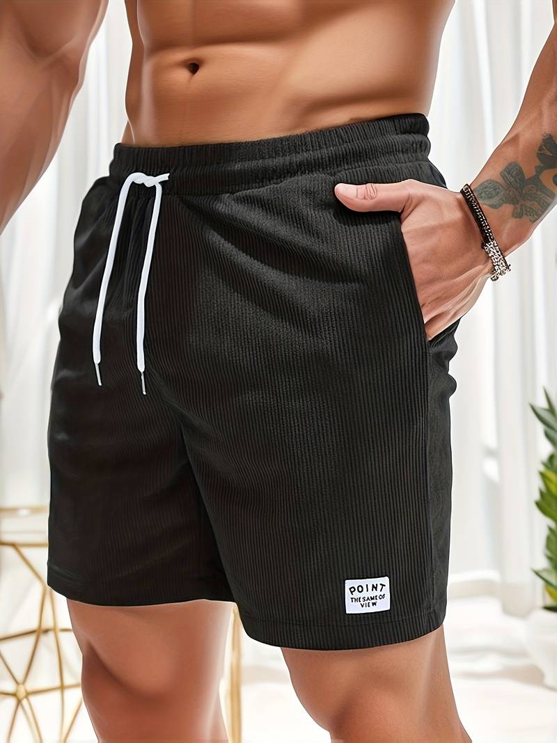 Heren Gestreepte Zomer Shorts Montarello
