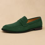 Heren Suède Penny Loafers Smart Casual