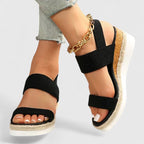 Dames Orthopedische Espadrille Sandalen met Ondersteuning