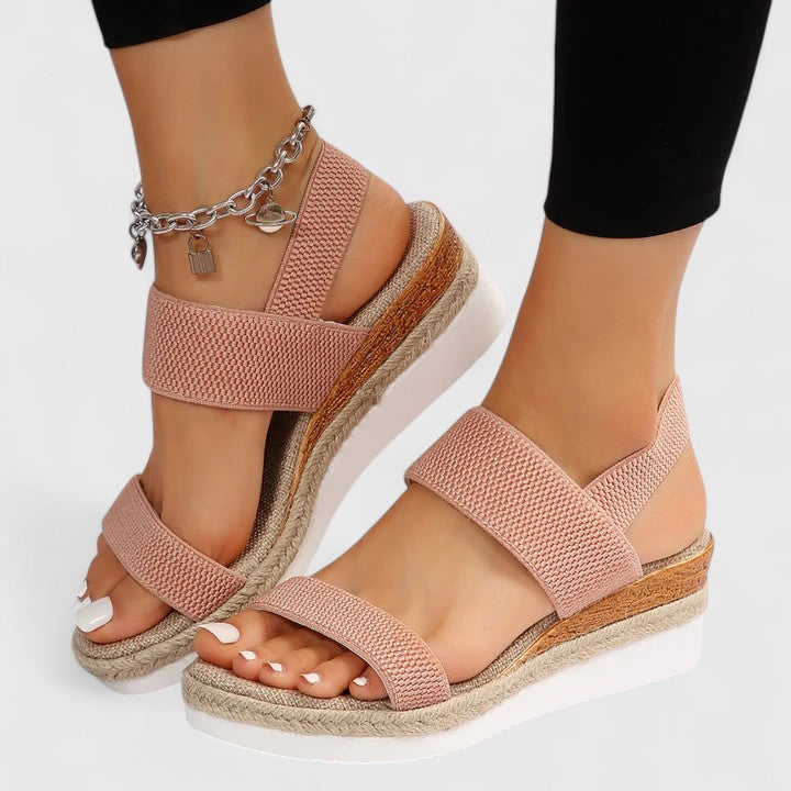 Dames Orthopedische Espadrille Sandalen met Ondersteuning