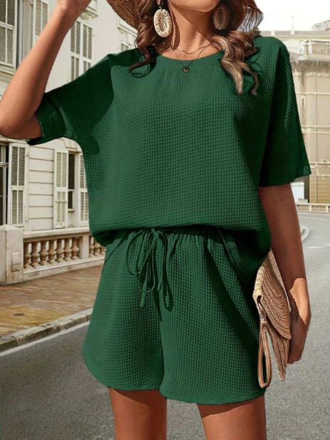 Marceline Set | Vrouwen Casual Bloes & Korte Set