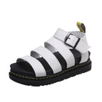 Dames Platform Sandalen met Drievoudige Bandjes