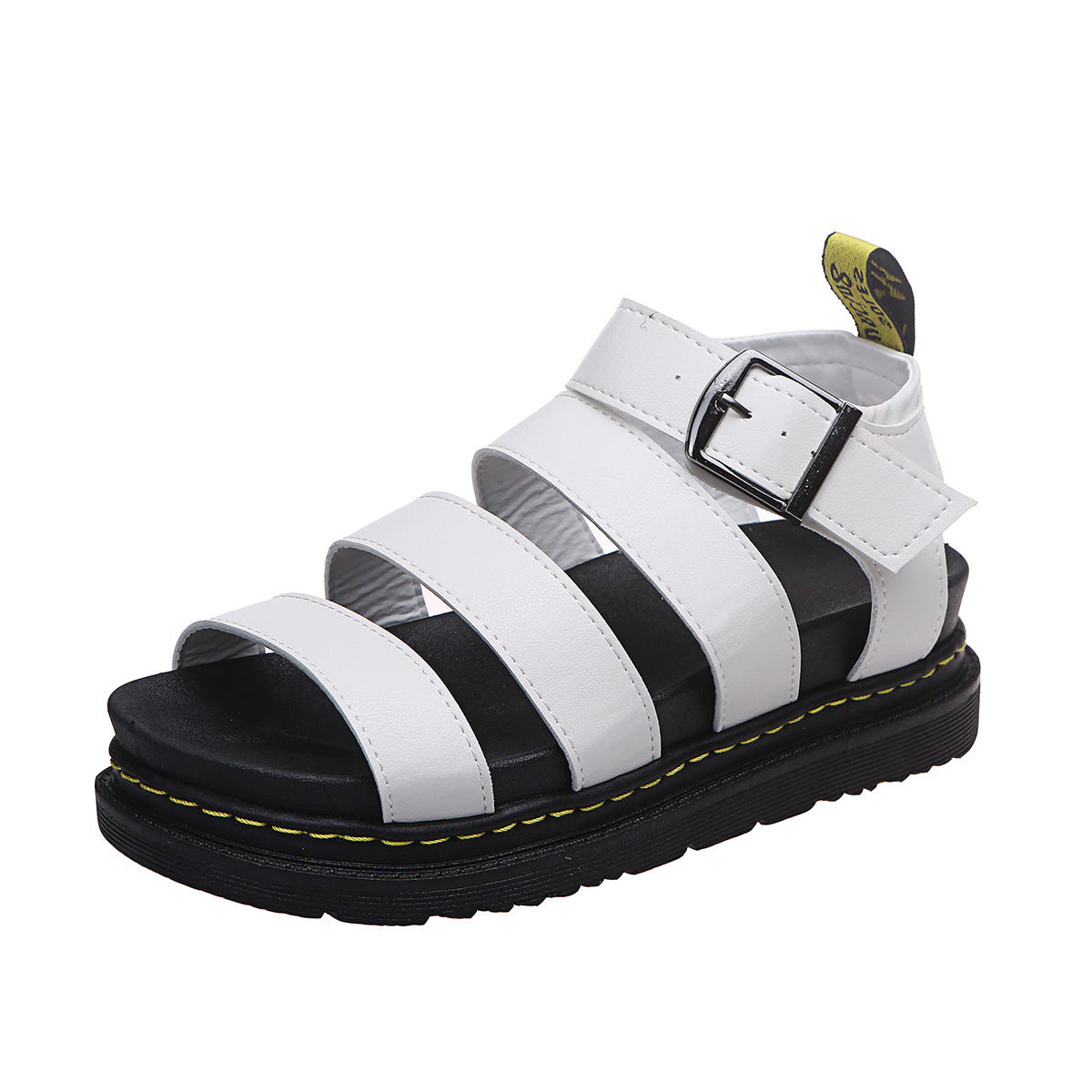 Dames Platform Sandalen met Drievoudige Bandjes