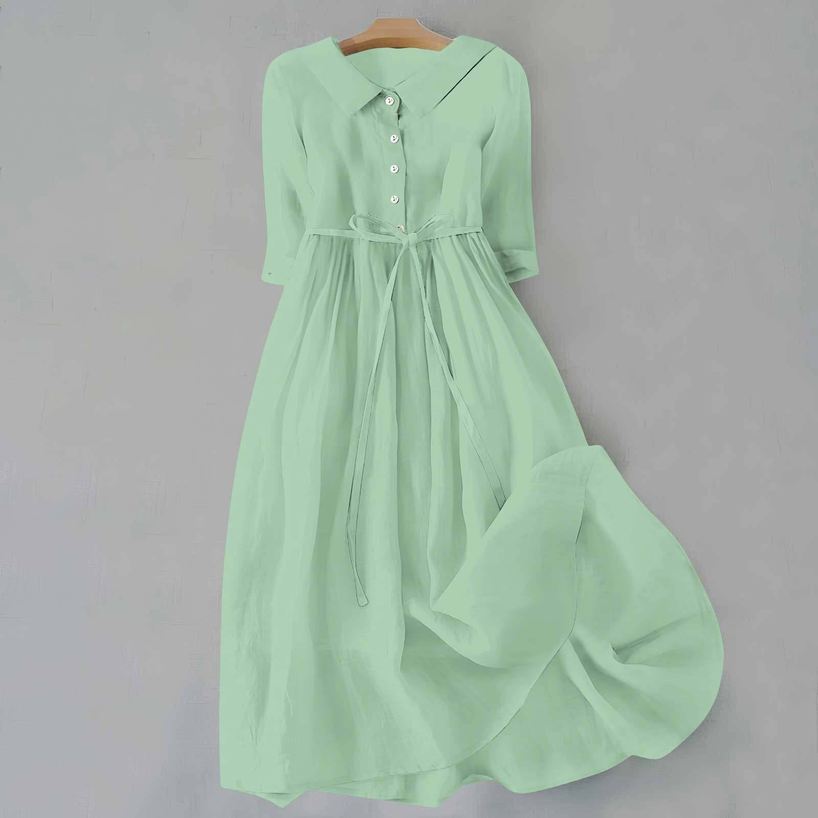 Dames Casual Midi Jurk