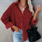 Maristela Top | Vintage Lange Mouw Top