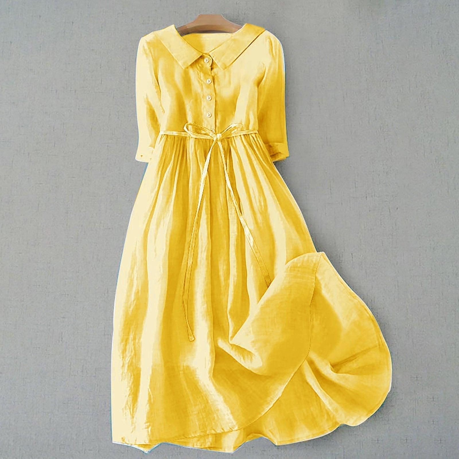Dames Casual Midi Jurk