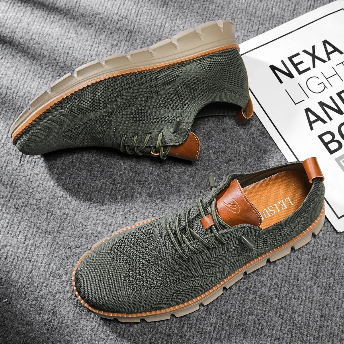 Heren Ademende Mesh Sneakers