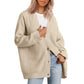 Varina Vest | Dames Herfst Gestreept Gebreid Vest met Knoopsluiting en Relaxte Pasvorm