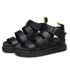 Dames Platform Sandalen met Drievoudige Bandjes