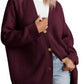 Varina Vest | Dames Herfst Gestreept Gebreid Vest met Knoopsluiting en Relaxte Pasvorm