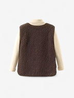 Dames Mouwloos Gilet Vest met Knopen