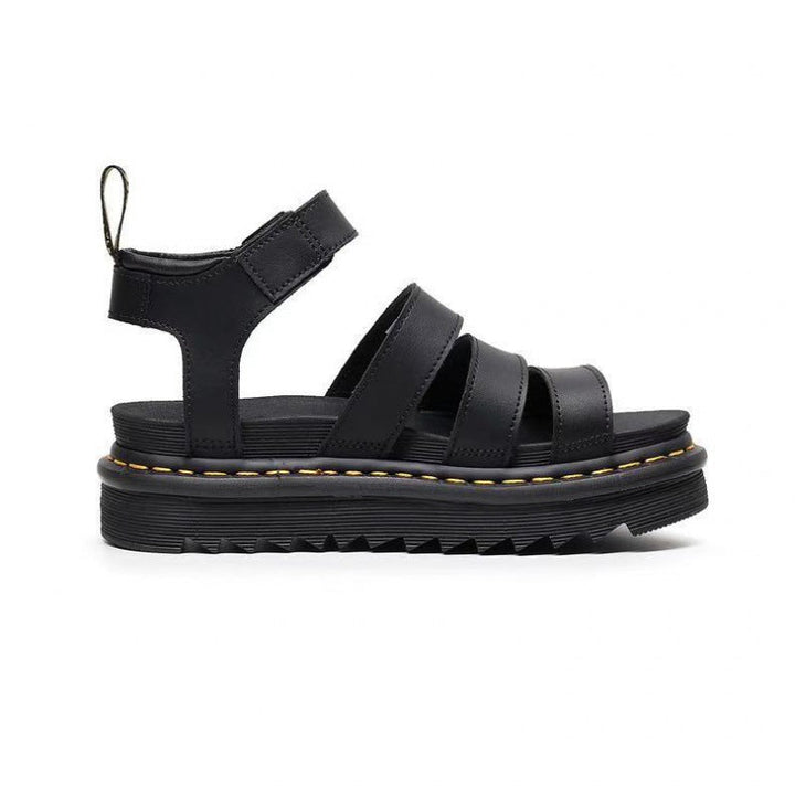 Dames Platform Sandalen met Drievoudige Bandjes