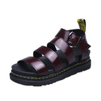 Dames Platform Sandalen met Drievoudige Bandjes