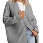 Varina Vest | Dames Herfst Gestreept Gebreid Vest met Knoopsluiting en Relaxte Pasvorm