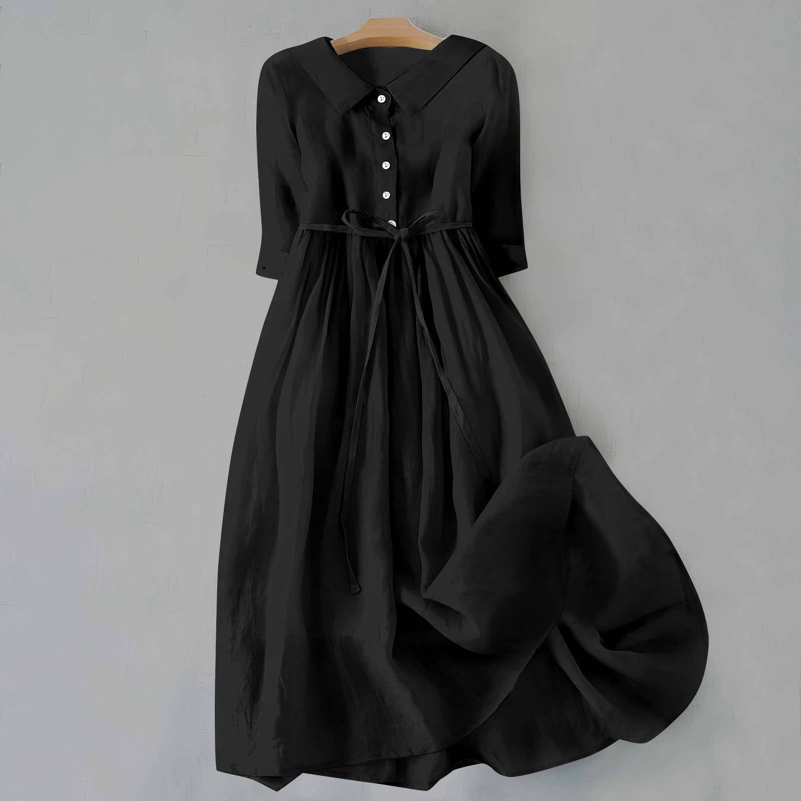 Dames Casual Midi Jurk