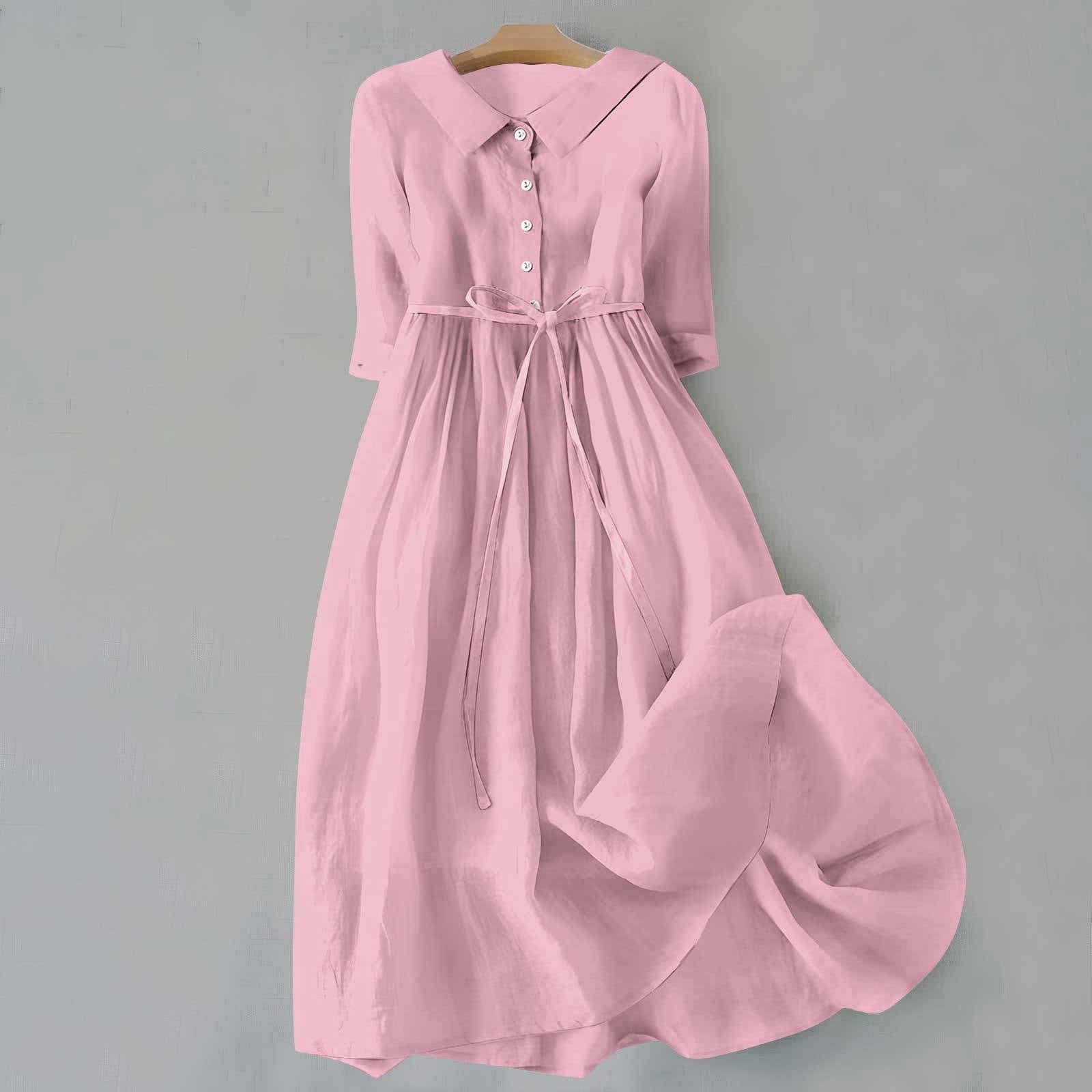 Dames Casual Midi Jurk