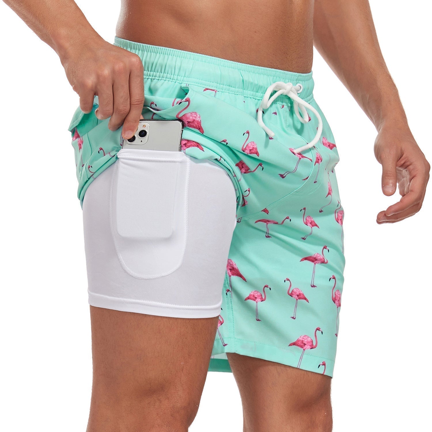 Heren Zwemshort met Compressievoering Montarello